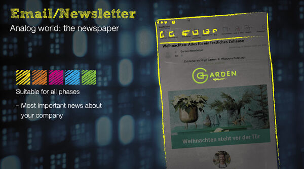 Despite the enormous flood of emails, the newsletter is still a very effective marketing tool.